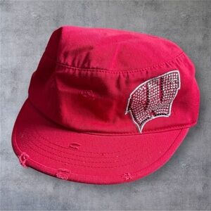 Wisconsin Badgers Distressed Cadet Style Cap
